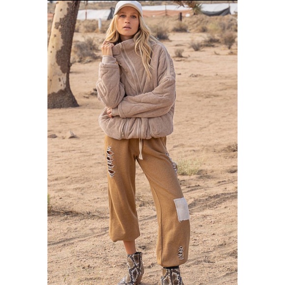 🎉 HP 🖤 Last 1 SM Willow Ultra Cozy Vintage Style Oversize Jacket EUC - Picture 8 of 12